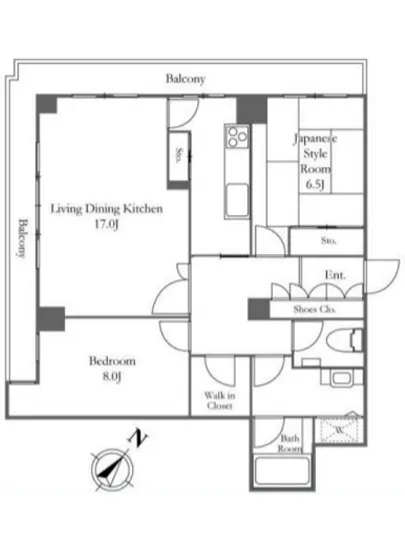 ルポゼー小山園 2F