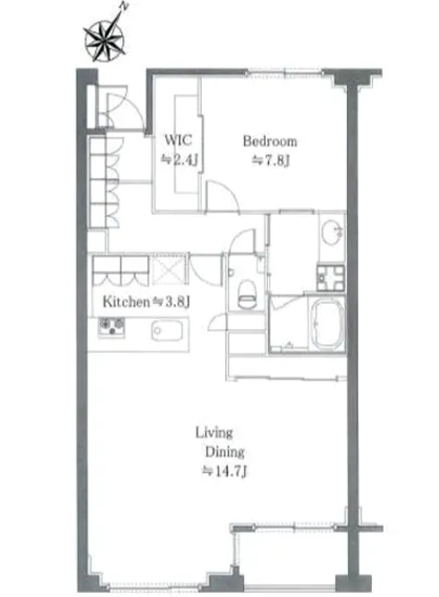 カルパティア市ヶ谷 402