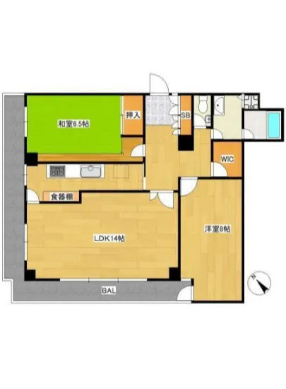 ルポゼー小山園 304