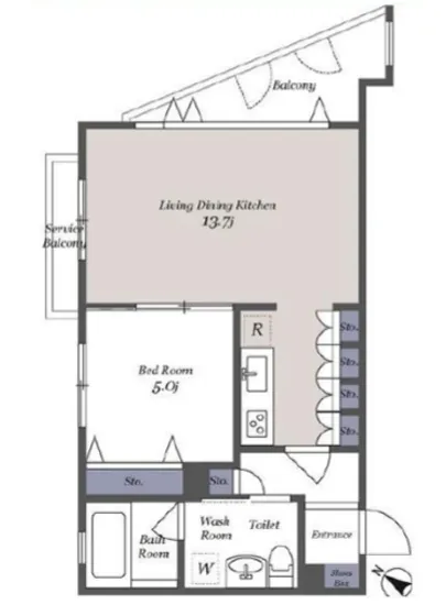 ドゥーエ代々木 203