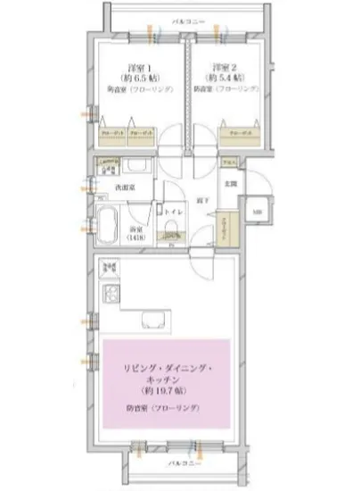 サウンドプルーフ都立大学 201