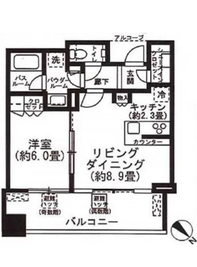 スカイフォレストレジデンスタワー&スイート 1711