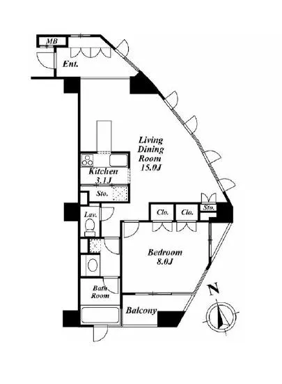 Dグランセ西麻布ハイヴァリー 502