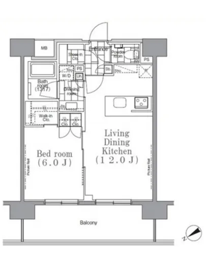 パークハビオ目黒リバーサイド 610
