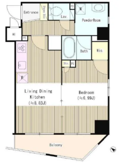 アクアアンビシャス八丁堀 903