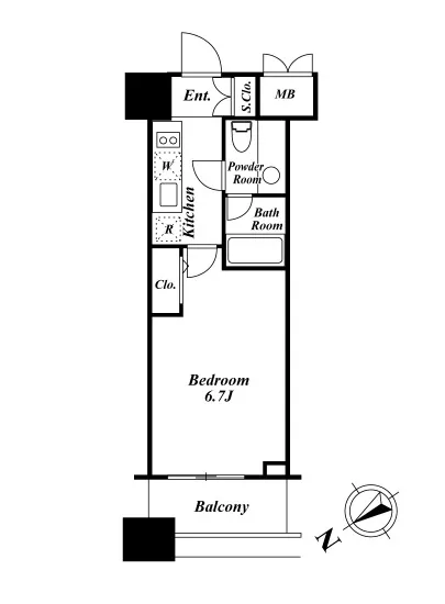 KDXレジデンス戸越 303