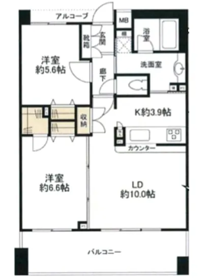 ジェイパーク恵比寿4 202