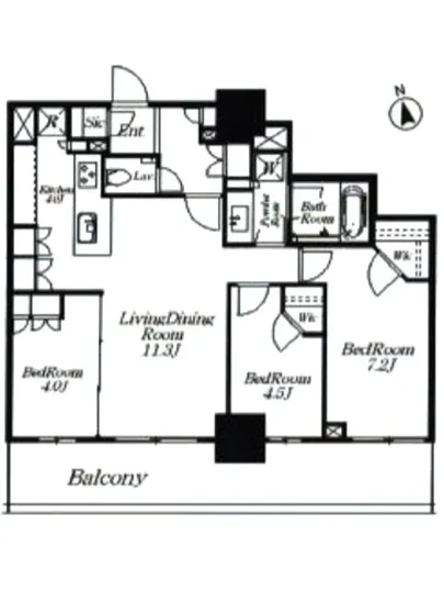 パークタワー西新宿エムズポート 21F