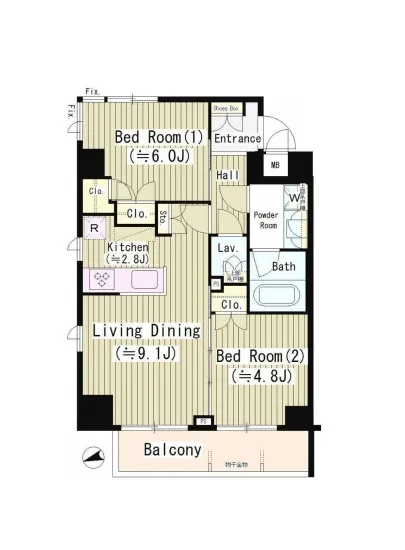 ピエール・リヴィエール白金台 302