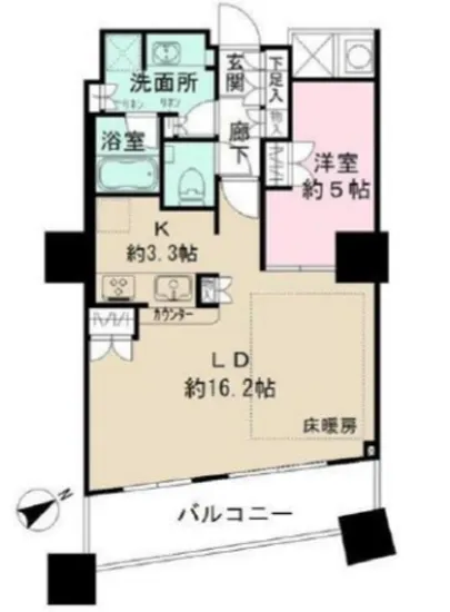 ザ・パークハウス西新宿タワー60 1017