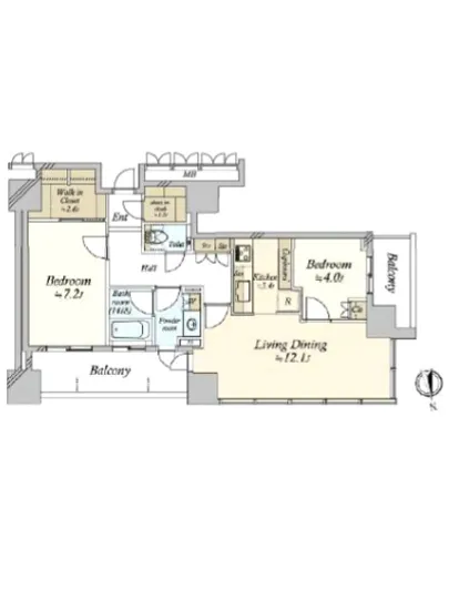 パークタワー目黒 18F