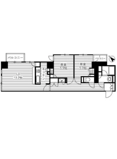 ムルーエ築地 406