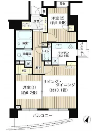 パークホームズ目黒アーバンレジデンス 1103