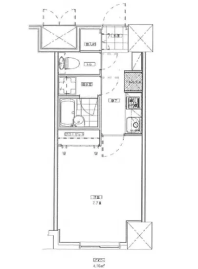 ユニロイヤル西早稲田 806