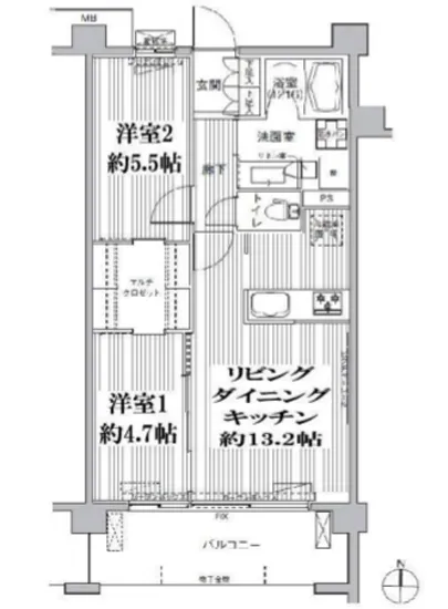 グランフェリシア経堂赤堤 305