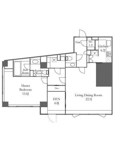 パークマンション六本木 6F