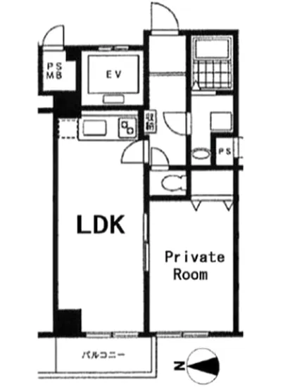 パシフィック碑文谷 203