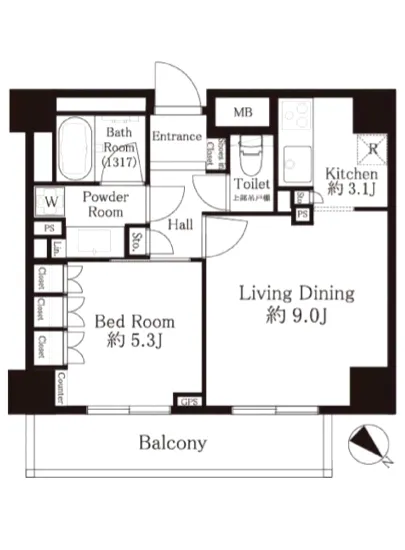 グランスイート代々木 9F