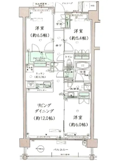 ザ・ミッドランドアベニュー 6F
