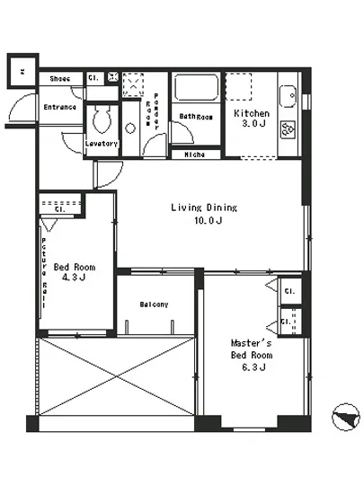 パークアクシス西麻布ステージ 502