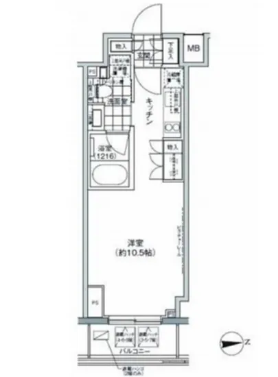 パークハビオ上野3丁目 704