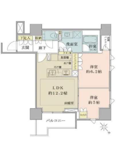 ザ・パークハウス千代田麹町 602