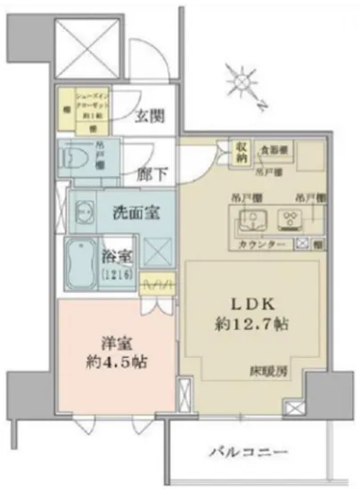 ザ・パークハウス千代田麹町 1201