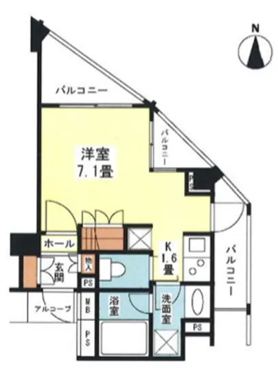 クオリア目黒大橋イースト 304