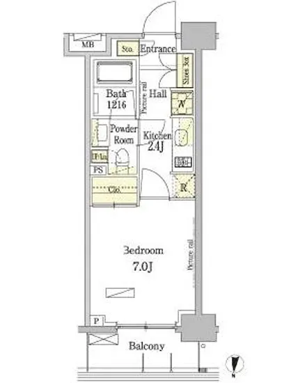 パークアクシス錦糸町・親水公園 204