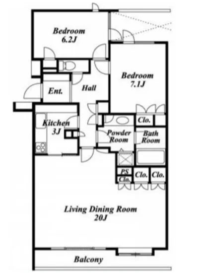 イトーピア自由が丘イデア 2F