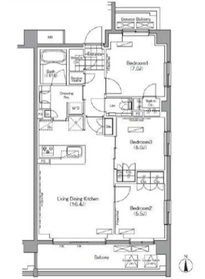 プレジリア代々木大山町 208