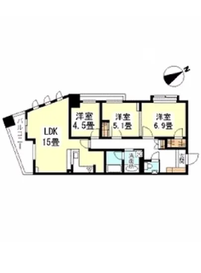 ザ・パームス代々木上原コスモテラス 201