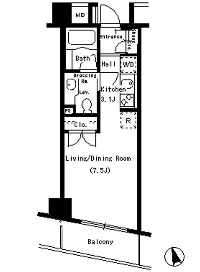パークアクシス銀座イースト 602