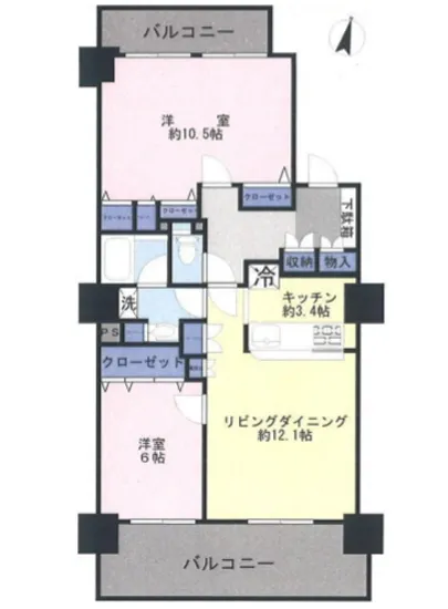 ヴィルヌーブタワー駒沢 19F