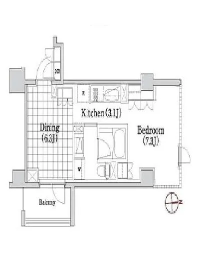 アパートメンツ元麻布内田坂 303