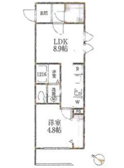 ウェルスクエアイズム初台 301
