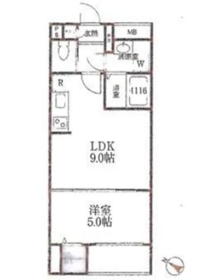 ウェルスクエアイズム初台 302