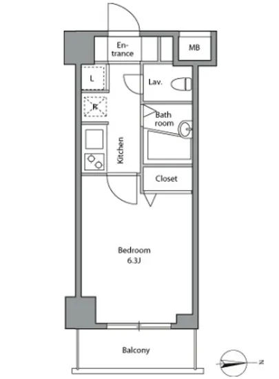 レジディア上落合 1-104