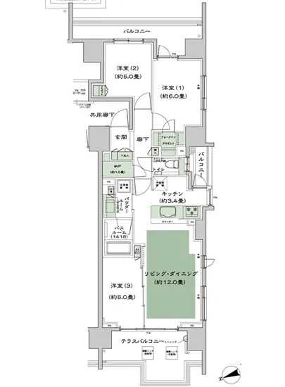 ハーバーテラス品川 804