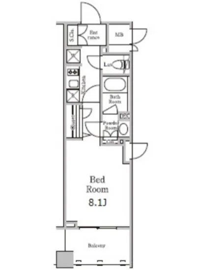 レジディア千駄木 206