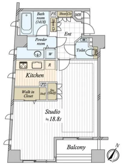 アクシア桜新町 3F