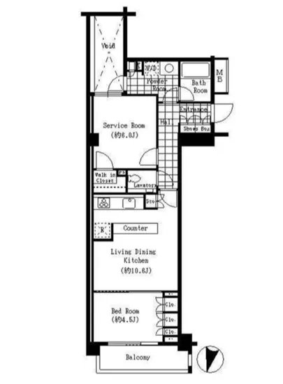レジデンスヒルズ神山町 201