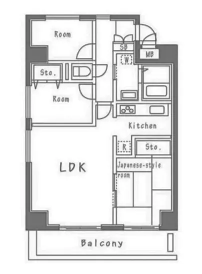 白金グランドハイツ 208