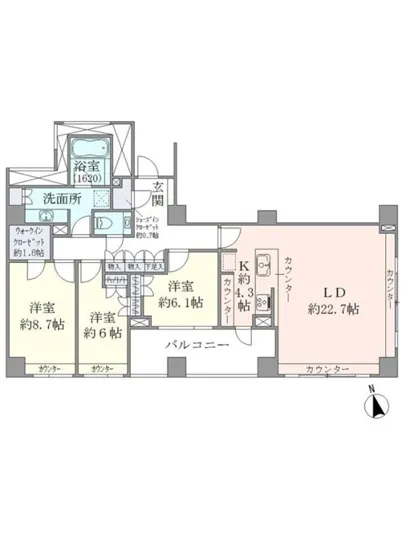 ザ・パークハウスグラン南青山高樹町 210