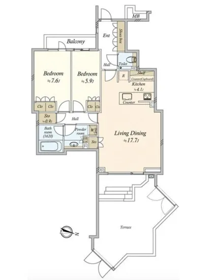 ザ・パークハウスグラン南青山高樹町 112