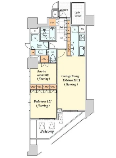 ヴァントヌーベル代々木 1101