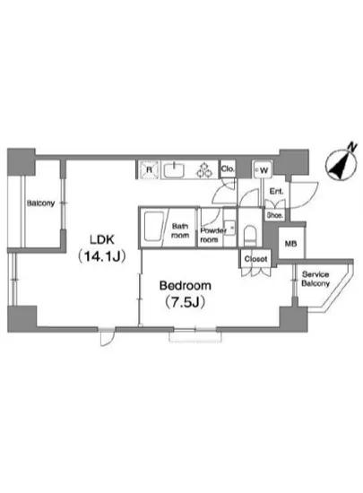 プライマル笹塚 1103