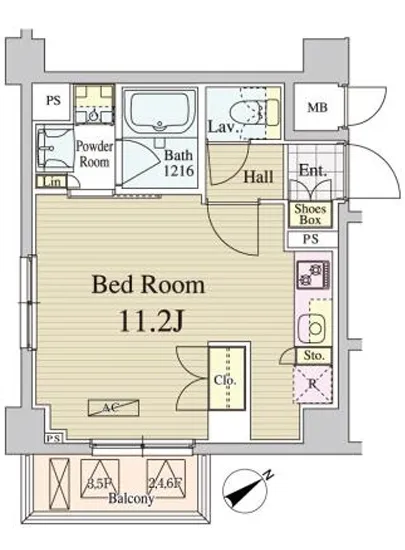 アンソレイユ代々木 201