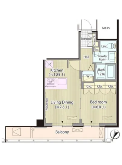 メルクマール京王笹塚レジデンス 1519