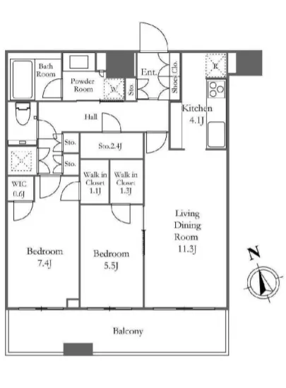 勝どきザ・タワー 2623